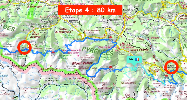 Jeudi 9 Juillet  : Etape 4